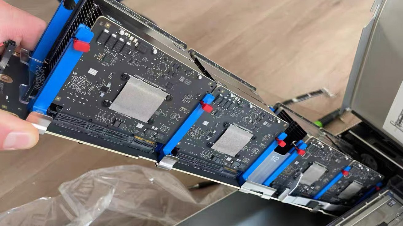 Läckta bilder avslöjar Apples AI-servrar och ökad efterfrågan på Mac