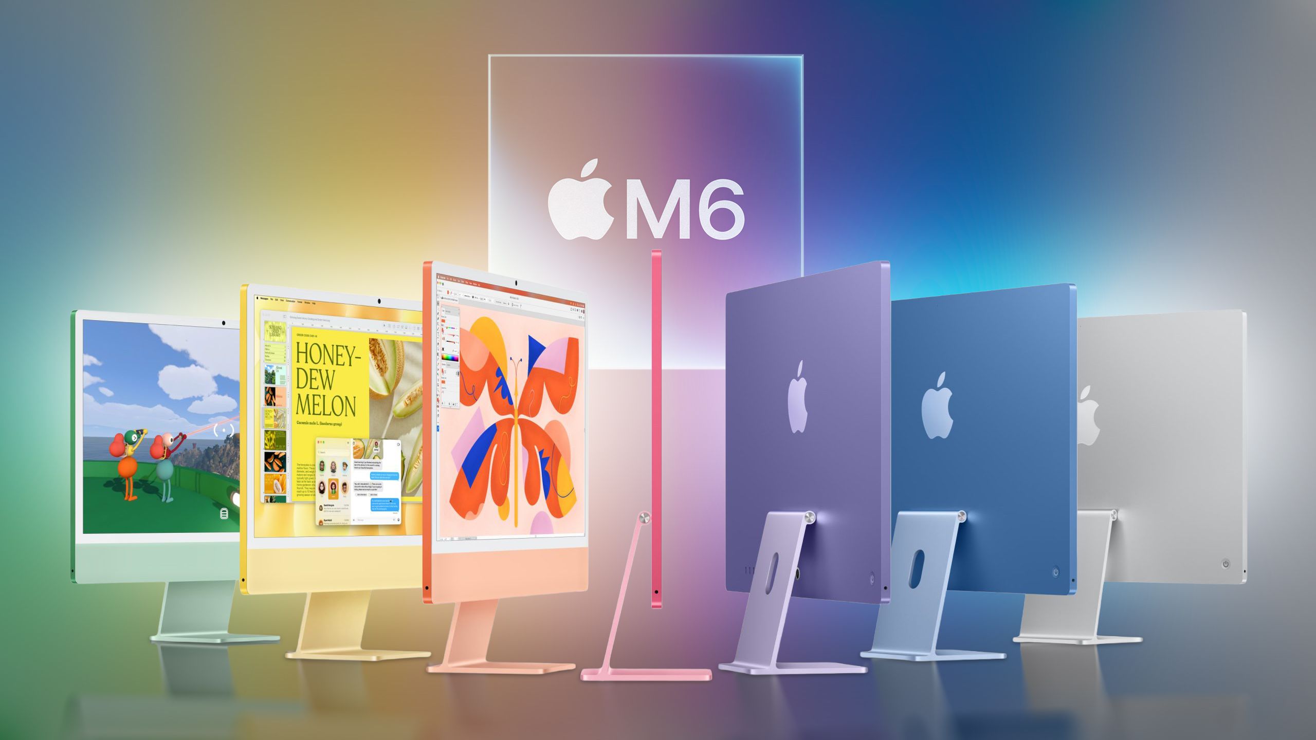 Apple uppdaterar 24-tums iMac med M6-chip
